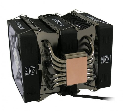 LC-Power: High-End-CPU-Kühler mit Lüftern aus der AIRAZOR-Serie vorgestellt