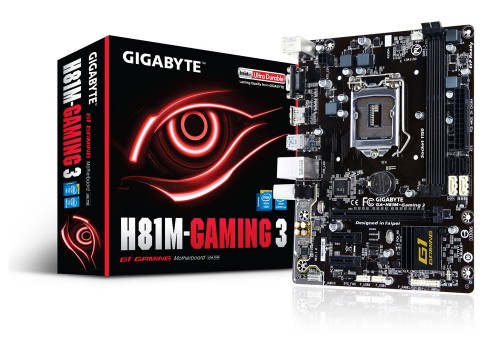 Gigabyte H81M-Gaming 3: Günstiges Gaming-Mainboard vorgestellt