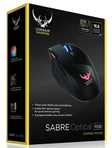 Corsair Sabre RGB Maus: Die ultraleichte Gaming-Maus