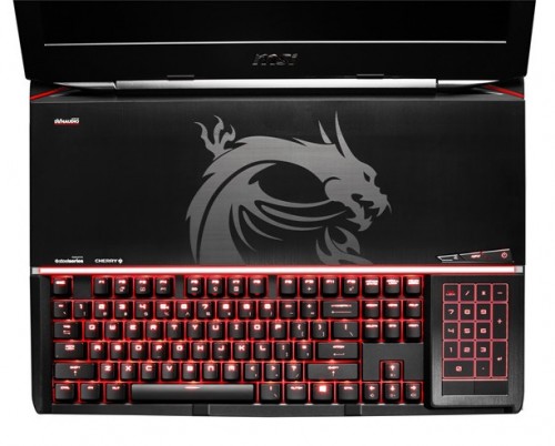 MSI GT80: Weltweit erstes Gaming-Notebook mit mechanischer Tastatur vorgestellt