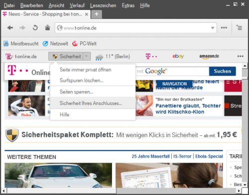 Telekom: Browser 7 auf Firefox-Basis vorgestellt
