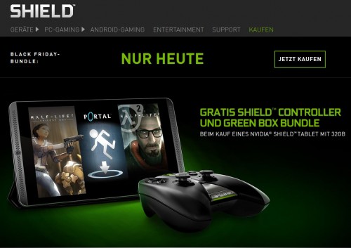 Nvidia Shield: Black Friday Super Deal