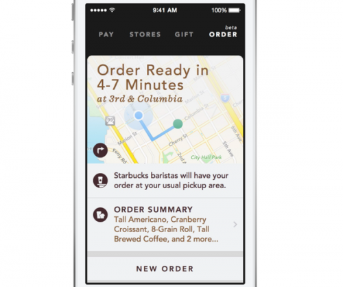 Starbucks: App erlaubt Bestellungen und Bezahlung des Kaffees