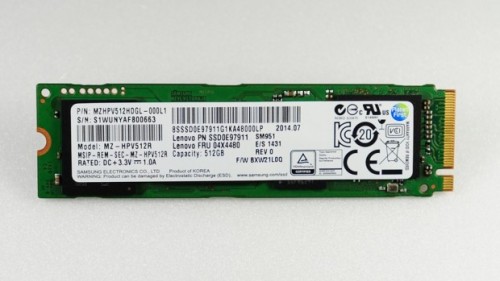 Samsung SM951: Die schnellste SSD für den M.2-Anschluss vorgestellt