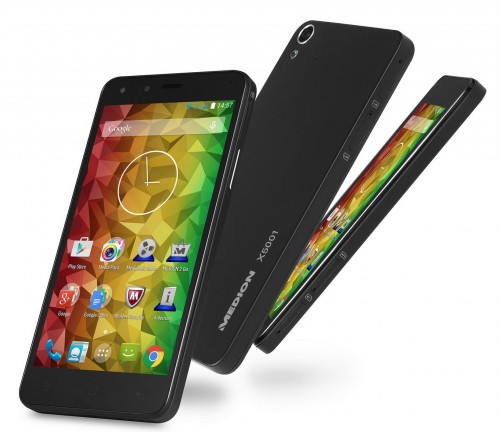 Medion Life X5001: Mittelklasse-Smartphone mit FullHD-Auflösung