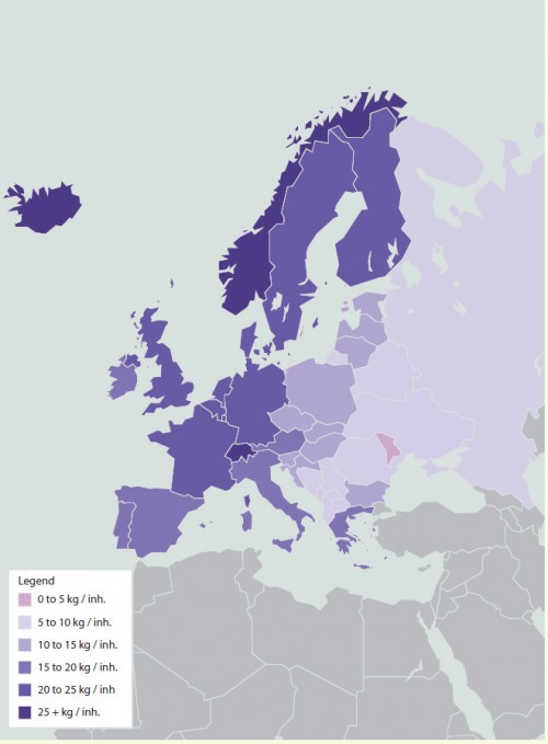 Europa ist der weltweit größte Erzeuger von Elektroschrott