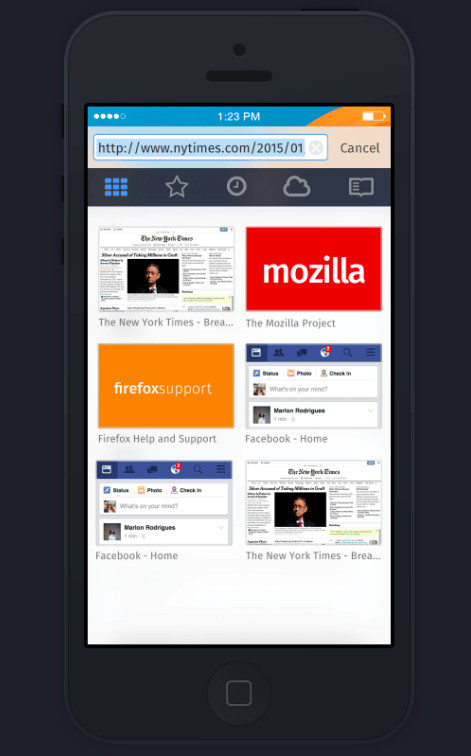 Firefox für iOS angeblich fast fertig - Screenshots aufgetaucht