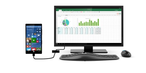 Continuum: Windows-10-Smartphones werden am externen Monitor zum Desktop-System