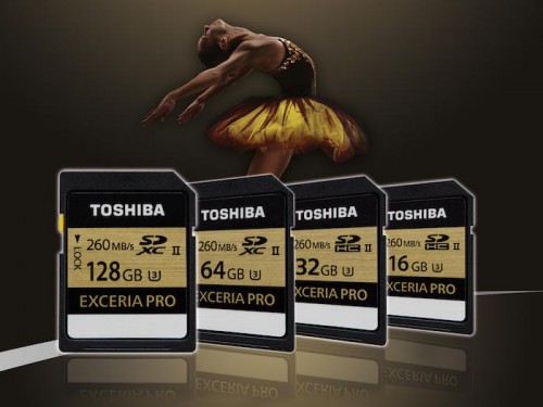 Toshiba Exceria Pro: SD-Speicherkarten für 4K-Videoapplikationen jetzt auch in Europa