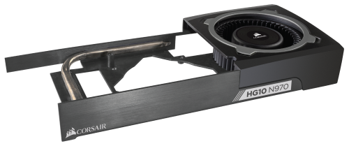 Corsair HG10: Flüssigkühlerhalter für Nvidias GeForce-VGAs vorgestellt