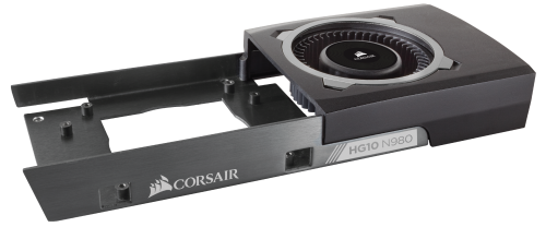 Corsair HG10: Flüssigkühlerhalter für Nvidias GeForce-VGAs vorgestellt