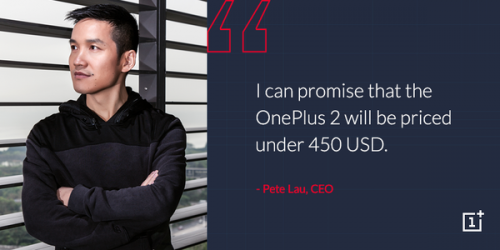 OnePlus 2: Smartphone soll weniger als 450 US-Dollar kosten