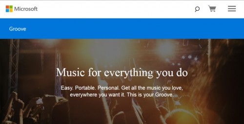Aus Xbox Music wird Groove
