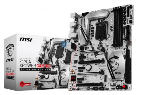MSI Z170A Xpower Gaming Titanium Edition: High-End-Mainboard für Skylake-CPUs