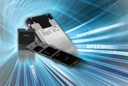 Toshiba kündigt neue NVMe-PCIe-SSDs an