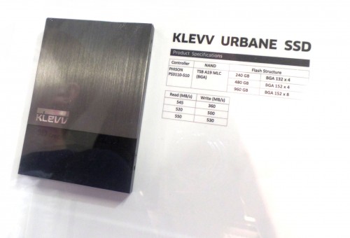 KLEVV Urbane - Neue Designer-SSD mit Aluminium-Gehäuse