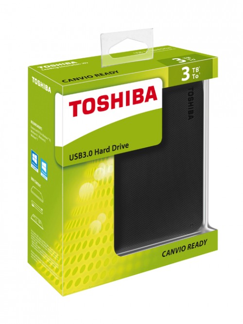 Toshiba Canvio Ready: Neue externe Festplatte