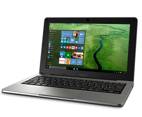 Aldi-PC: Netbook mit Windows 10 und FullHD