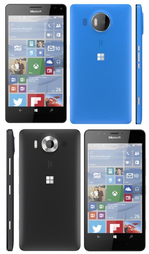 Microsoft Lumia 950 und 950 XL geleaked