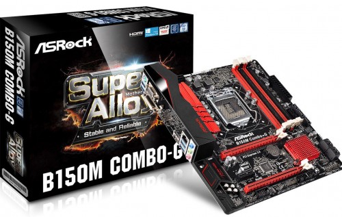 ASRock B150M Combo-G3: Mainboard mit DDR4- und DDR3-RAM-Slots