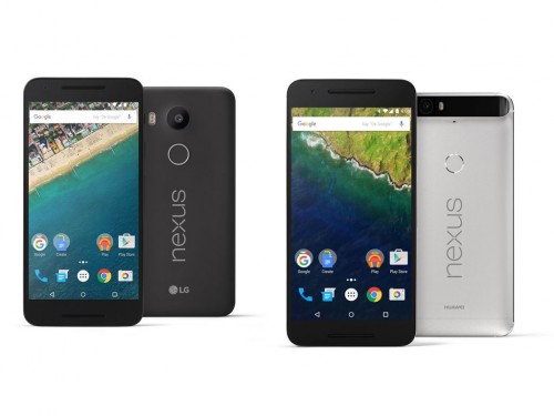 Google: Preissenkung des Nexus 5X und Nexus 6P für kurze Zeit