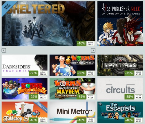 Indiegala: Games-Store mit bis zu 95 Prozent Rabatt