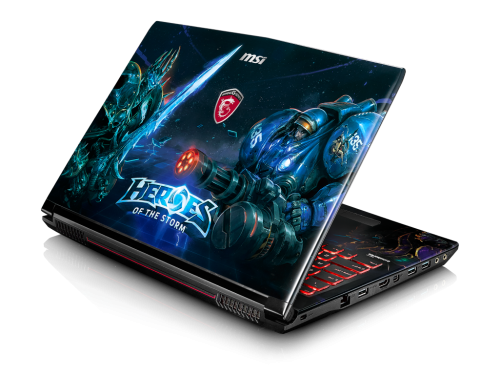 MSI Gaming Notebooks im Heroes-of-the-Storm-Design vorgestellt