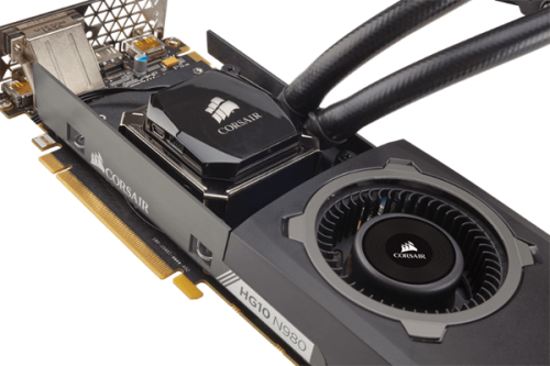 Corsair: AiO-Wasserkühlungsgehäuse für GeForce GTX-900er-Modelle nutzbar