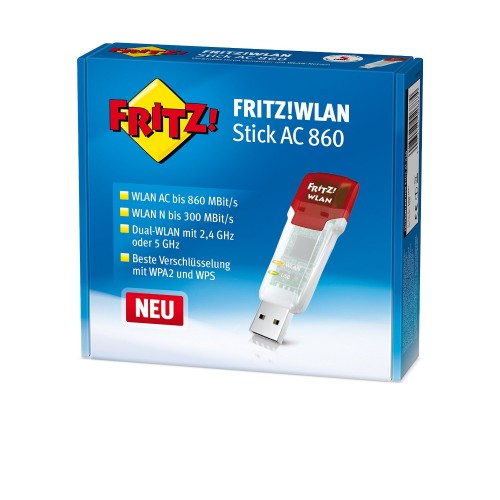 AVM: Fritz-WLAN-Stick 860 mit 802.11ac-Standard
