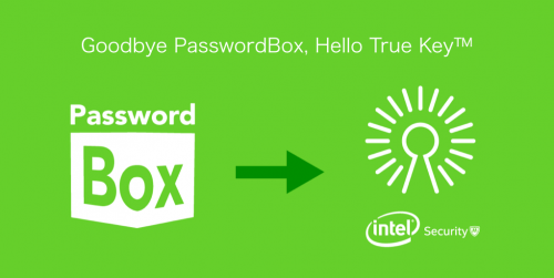 Intel: PasswordBox wird eingestellt um Fokus auf TrueKey zu setzen