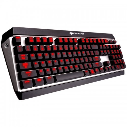 Cougar Attack X3: Kompakte Gaming-Tastatur mit Cherry-MX-Switches