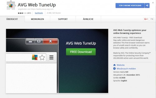 AVG sorgt für unsicheren Chrome-Browser