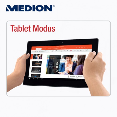Akoya E2212T: 2-in-1-Tablet mit Windows 10 für 299 Euro bei Aldi