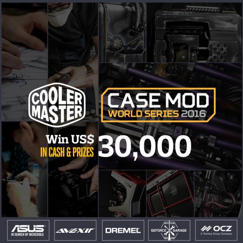 Cooler Master: Case Mod Weltmeisterschaft 2016 angekündigt