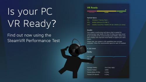 SteamVR Performance Test zum Download verfügbar