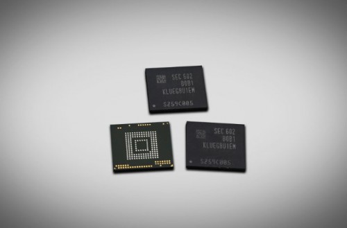 Samsung startet Massenfertigung von 256-GB-UFS-2.0-Chips