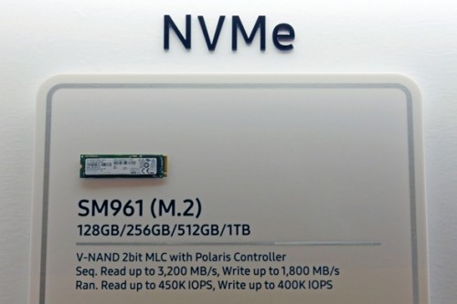 Samsung SM961 und PM961: M.2-SSDs mit NVMe-Protokoll