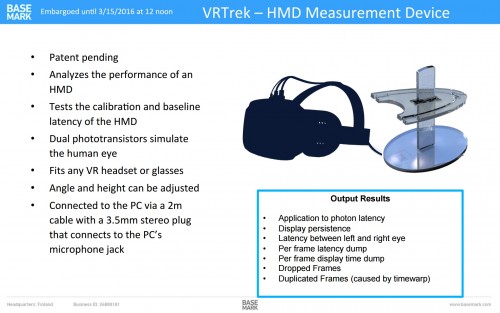 VRScore: VR-Benchmark von Crytek und Basemark testet auch die Leistung der VR-Brille