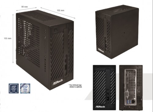ASRock Desk Mini 110: NUC-System im Mini-STX-Format für Intels Core-Prozessoren