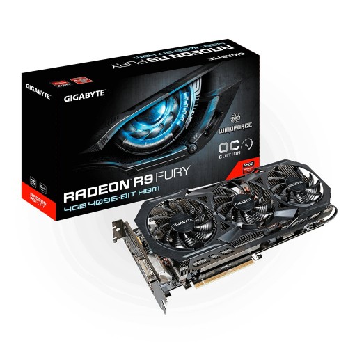 Grafikkarten-Schnäppchen: Gigabyte Radeon R9 Fury, WindForce 3X für 429,90