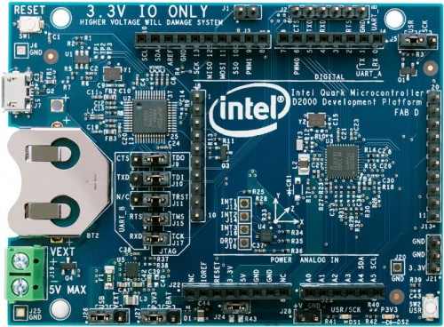 Intel Quark D2000: Entwickler-Board für nur 15 US-Dollar