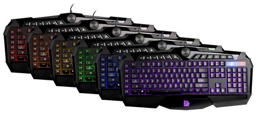 Tt eSports: Günstiges Tastatur-Maus-Bundle mit RGB-Beleuchtung