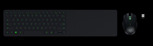 Razer Turret: Kabellose Tastatur-Maus-Kombo mit integriertem Mauspad