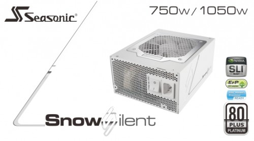 Seasonic Snow Silent 1050W: High-End-Netzteil im schicken weißen Design