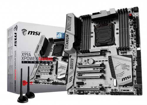 MSI X99A XPower Gaming Titanium vorgestellt