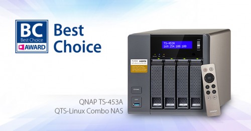 QNAP TS-453A erhält Computex Best Chioce Award 2016