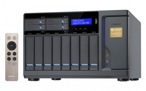 QNAP TVS-x82T und TVS-x82: Hochleistungs-NAS für bis zu 12 Festplatten