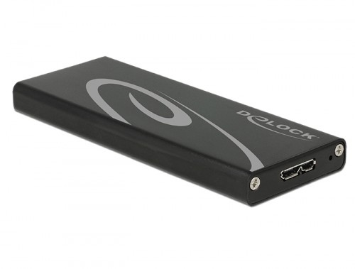 Delock: Externes USB-3.1-Gehäuse für M.2-SSDs