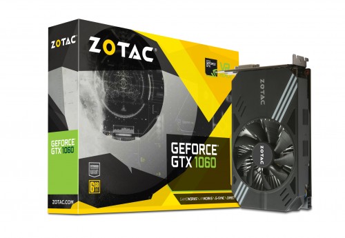 Zotac Geforce GTX 1060 Mini: Kurze Variante von Nvidias neuer Mittelklasse-VGA