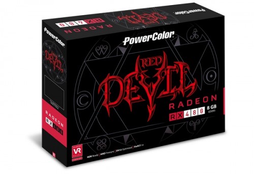 PowerColor RX 480 Red Devil mit 1.330 MHz und Double-Blade-III-Kühler
